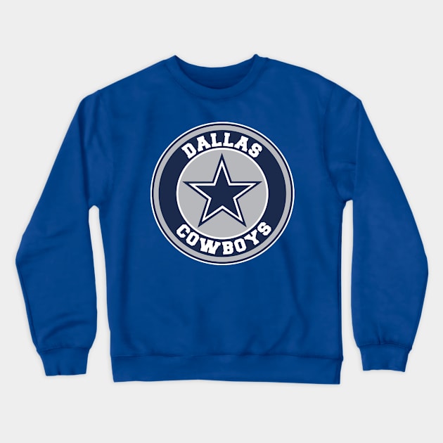 Dallas Cowboys Crewneck Sweatshirt by MommyTee